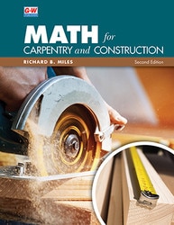 Math for Carpentry and Construction, 2nd Edition